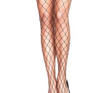 * LEG AVENUE  #9905 Fence Net Fish Net  Panty Hose NWT NOS